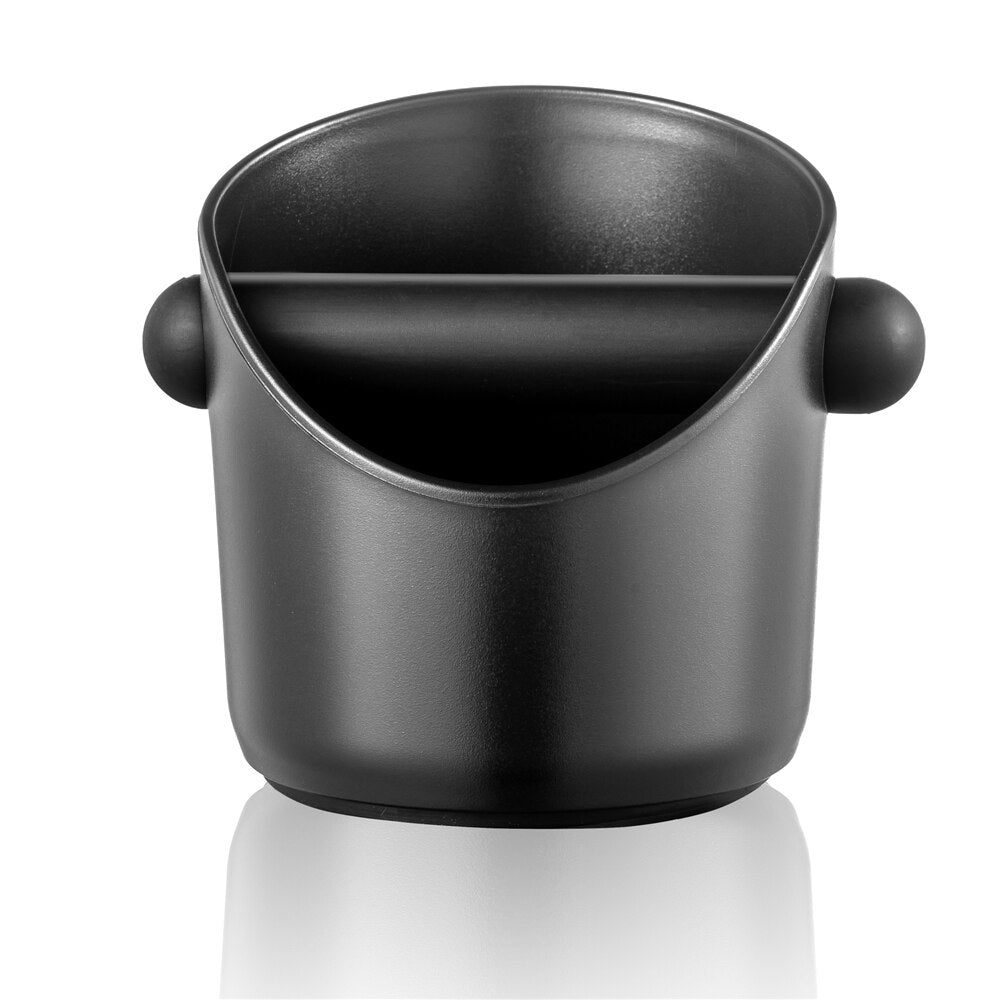 Coffee Knock Box with Shock-Absorbing Rubber Bar by HitMyNeed