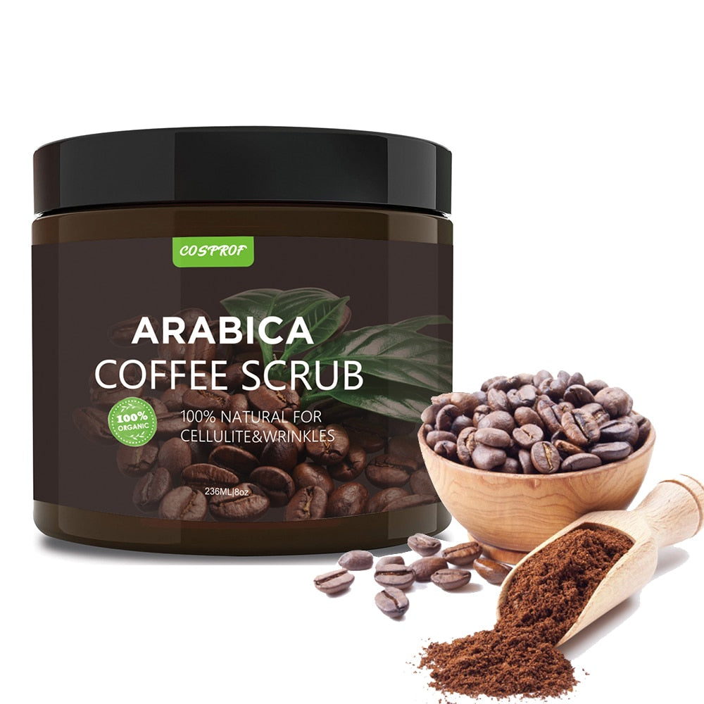 Coffee Scrub Body Exfoliator 250g by HitMyNeed