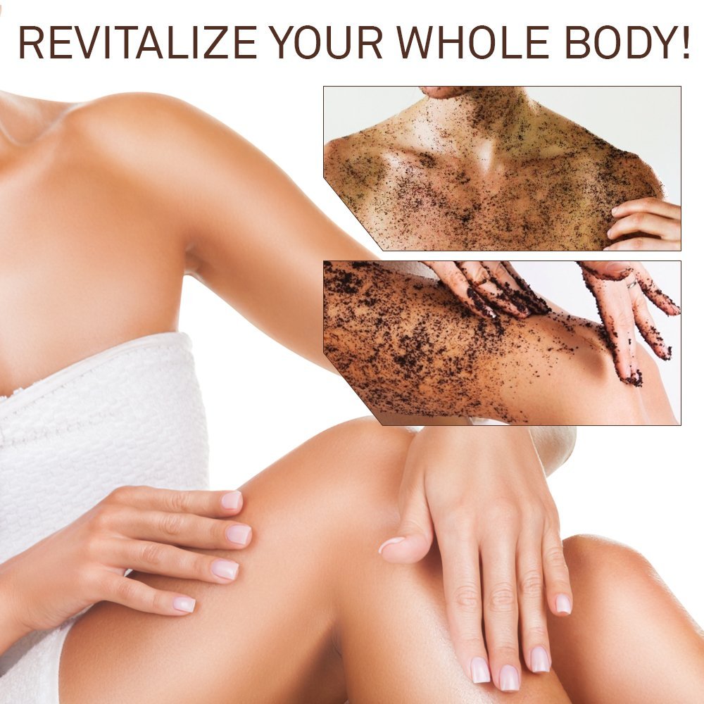 Coffee Scrub Body Exfoliator 250g by HitMyNeed