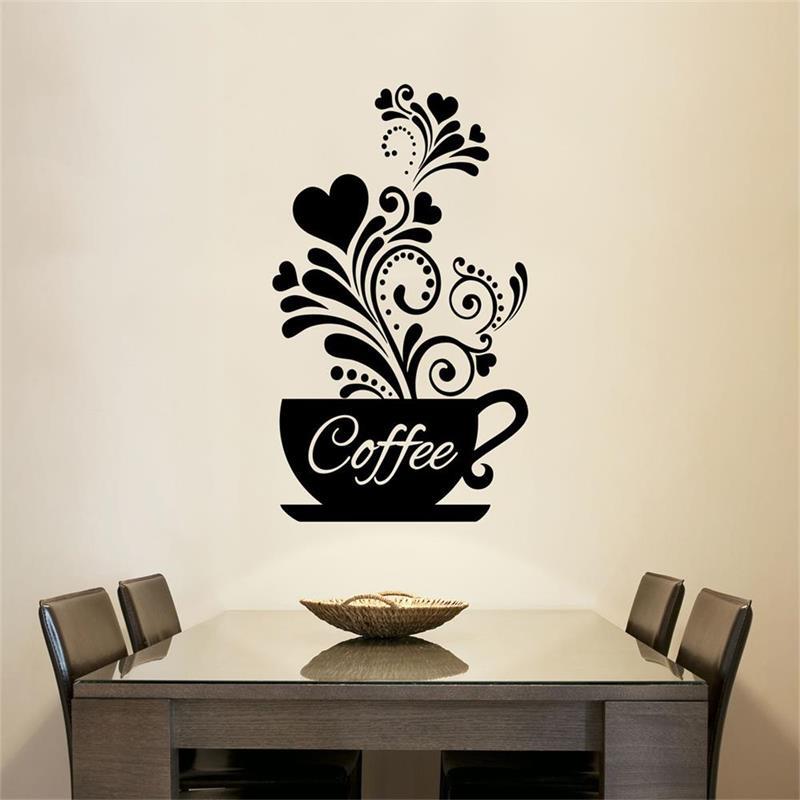 Coffee Wall Sticker for Kitchen, Café & Restaurant by HitMyNeed