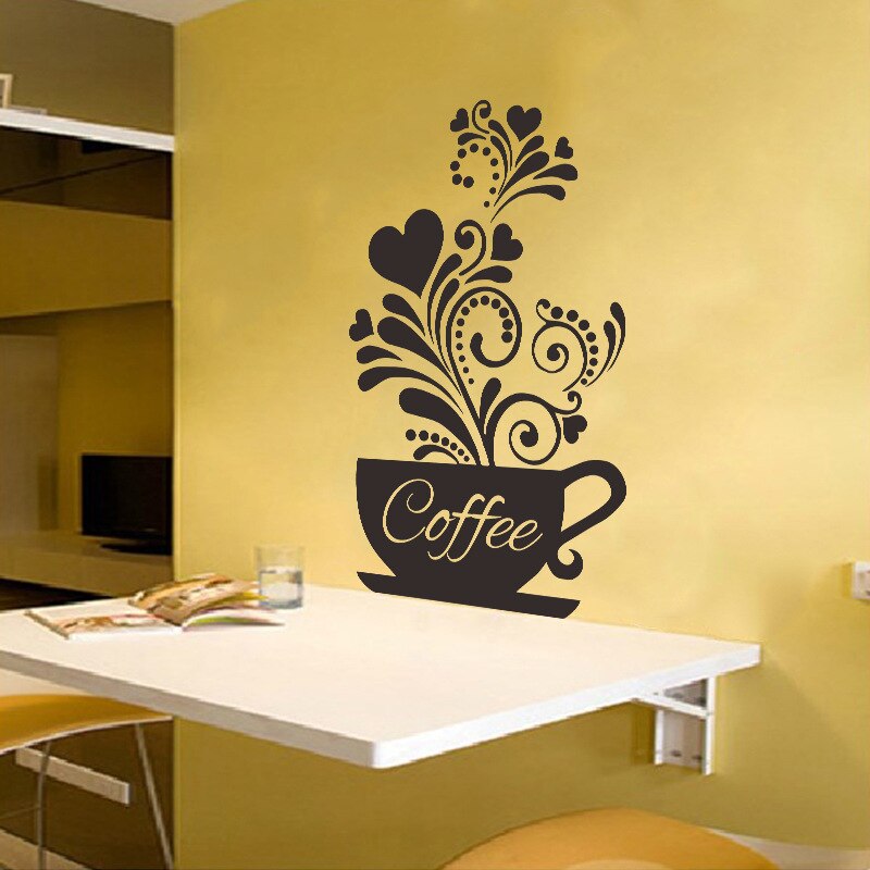 Coffee Wall Sticker for Kitchen, Café & Restaurant by HitMyNeed