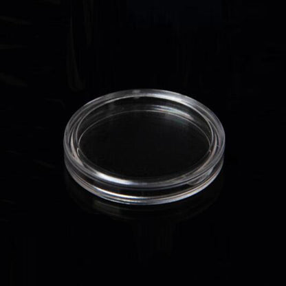 Coin Capsules Set 200 pcs, 21 mm Clear Holders by HitMyNeed