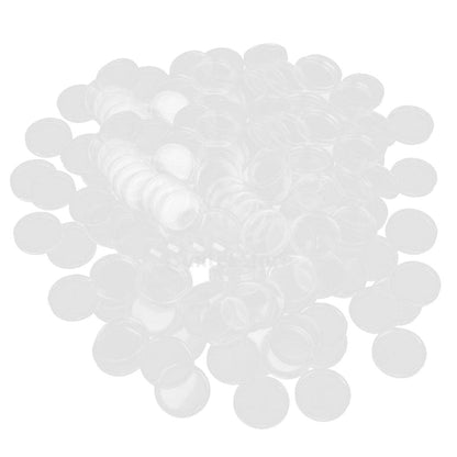 Coin Capsules Set 200 pcs, 21 mm Clear Holders by HitMyNeed