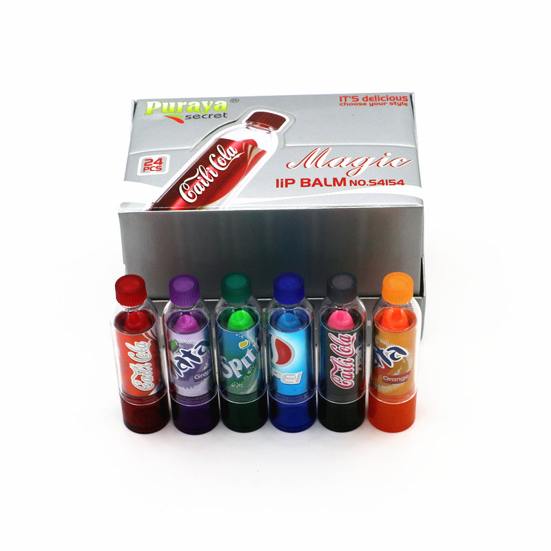 Coke Bottle Color Changing Lipstick Set of 6 by HitMyNeed