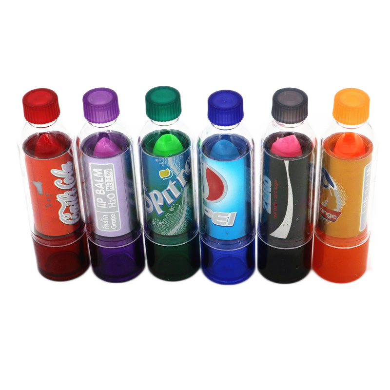 Coke Bottle Color Changing Lipstick Set of 6 by HitMyNeed