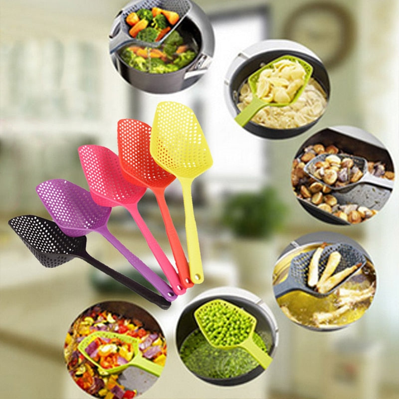 Colander Spoon Ladle Strainer Kitchen Utensil by HitMyNeed