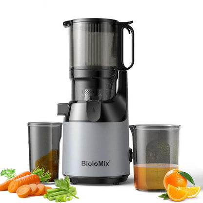Cold Press Juicer with Wide Chute & High Juice Yield by HitMyNeed