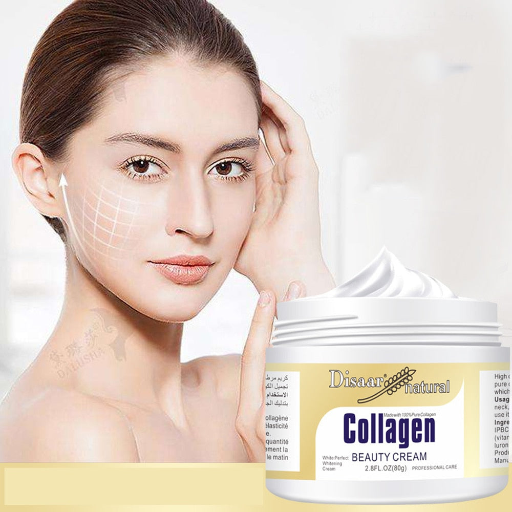 Collagen Facial Cream for Anti-Aging Hydration 80g by HitMyNeed