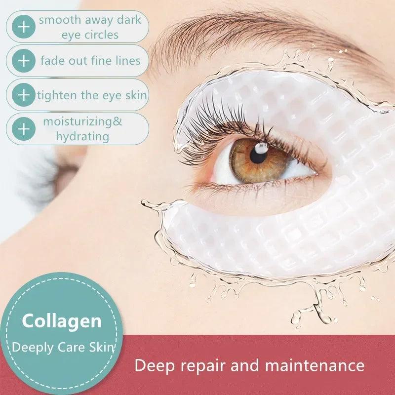Collagen & Hyaluronic Acid Under Eye Mask Patches by HitMyNeed