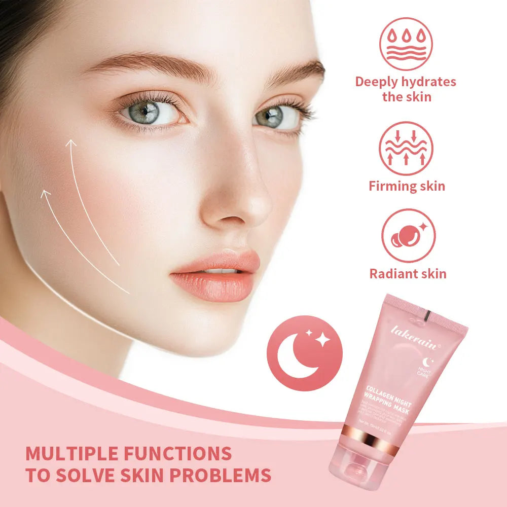 Collagen Overnight Wrapping Peel Off Facial Mask 75ml by HitMyNeed