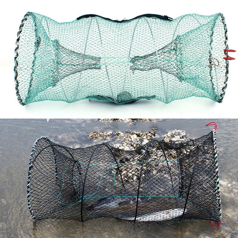 Collapsible 4-Layer Crab & Bait Net Trap by HitMyNeed