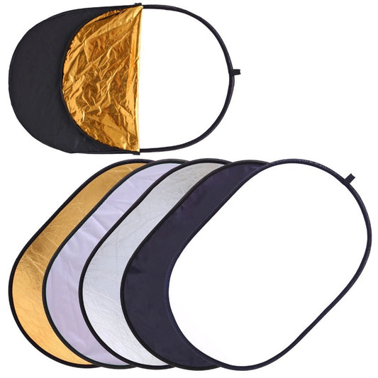 Collapsible 5-in-1 Photography Light Reflector 60x90cm by HitMyNeed