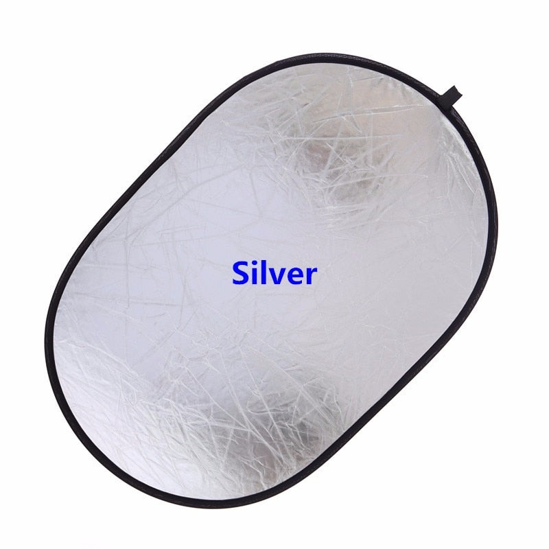 Collapsible 5-in-1 Photography Light Reflector 60x90cm by HitMyNeed