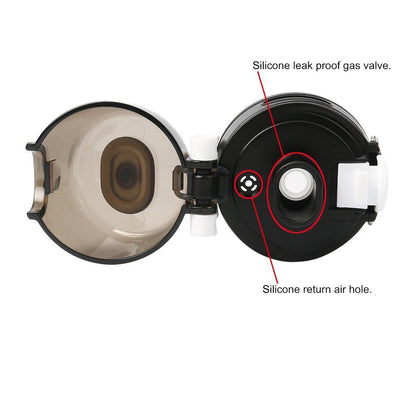 Collapsible 750ml Outdoor Water Bottle by HitMyNeed