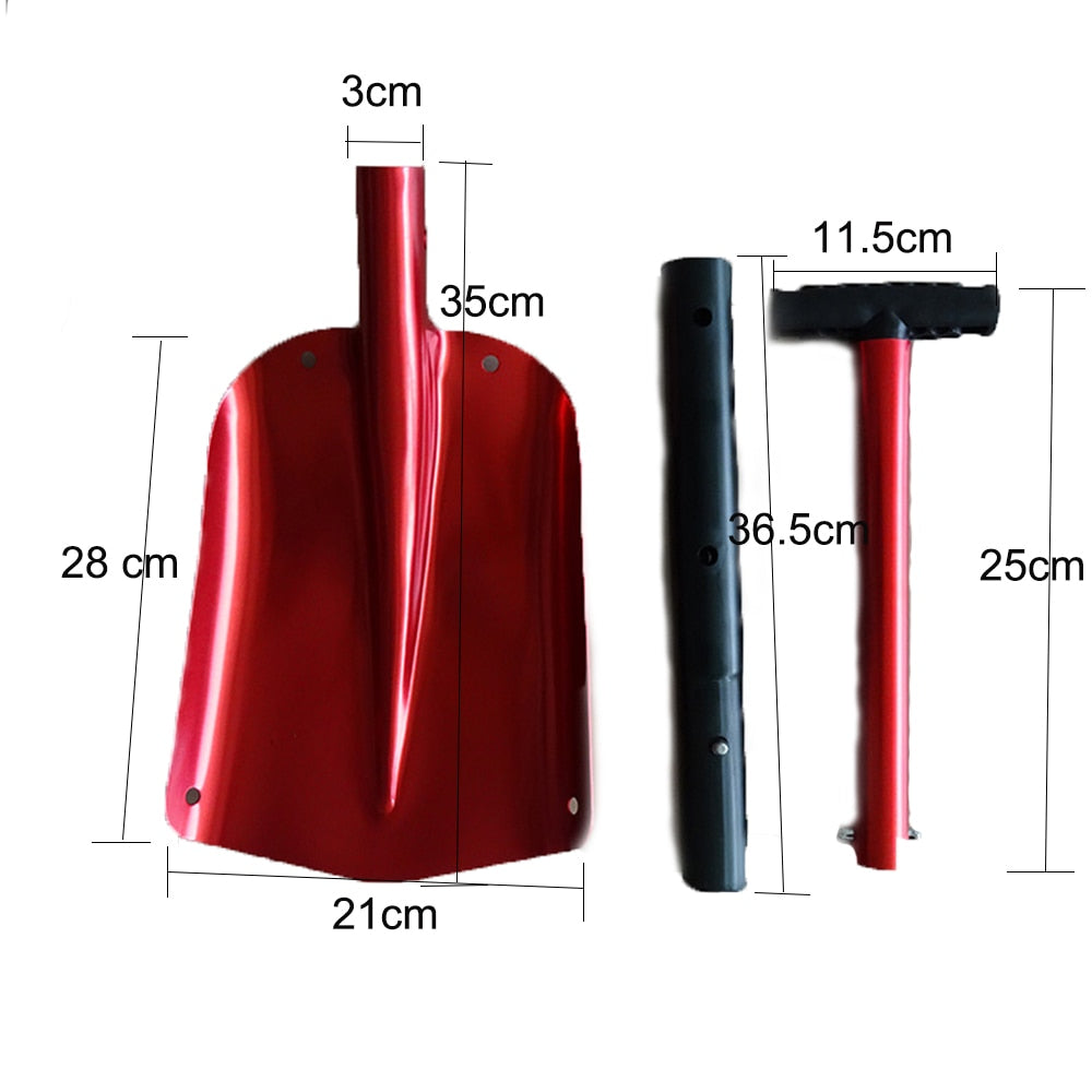 Collapsible Aluminum Travel Snow Shovel by HitMyNeed