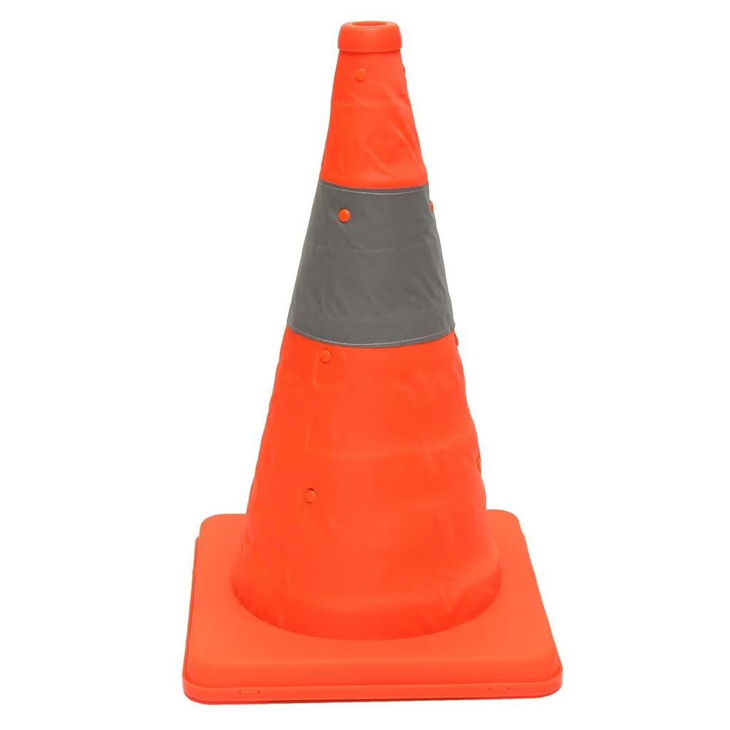 Collapsible Reflective Traffic Cone for Road Safety by HitMyNeed
