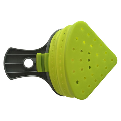 Collapsible Silicone Kitchen Strainer Tool by HitMyNeed