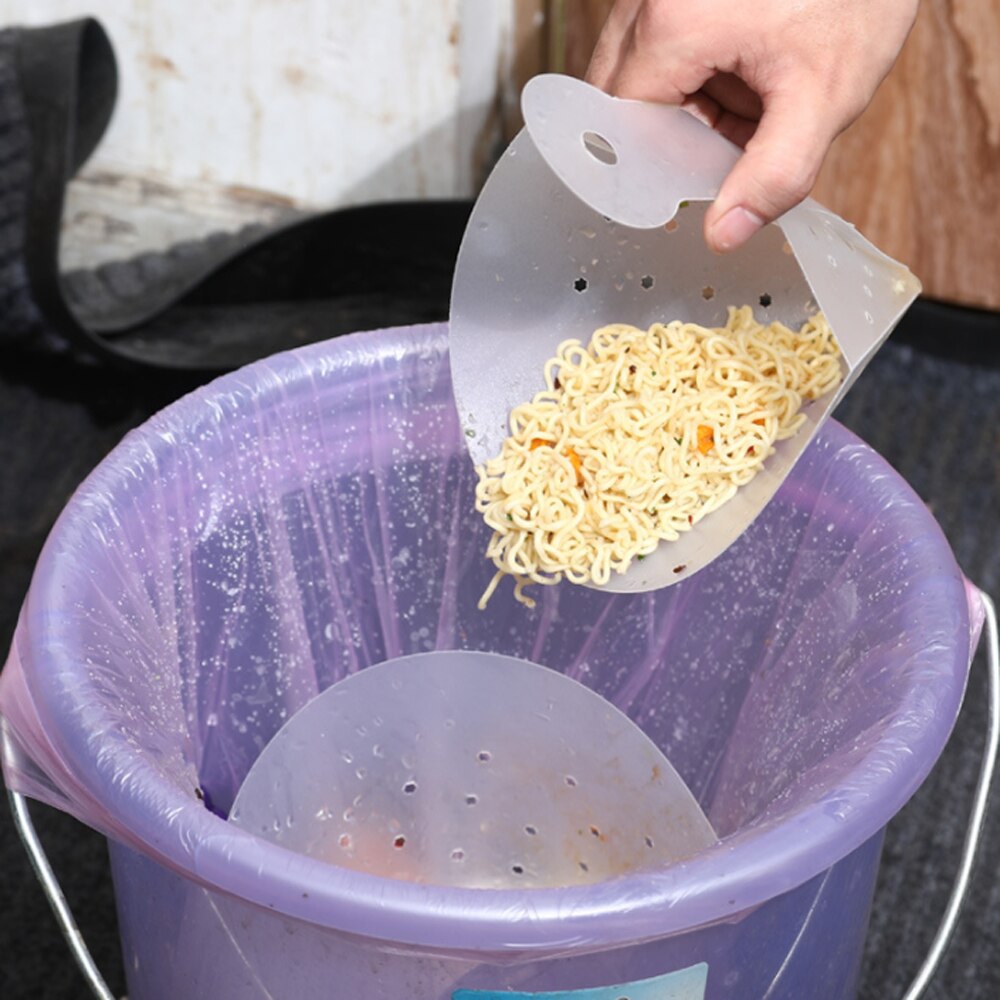 Collapsible Sink Food Catcher Drain Funnel by HitMyNeed