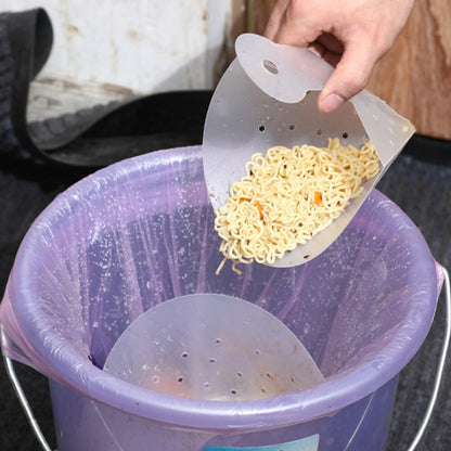 Collapsible Sink Food Catcher Drain Funnel by HitMyNeed