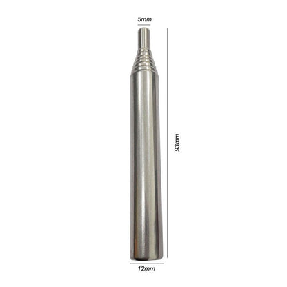 Collapsible Stainless Steel Campfire Bellow by HitMyNeed
