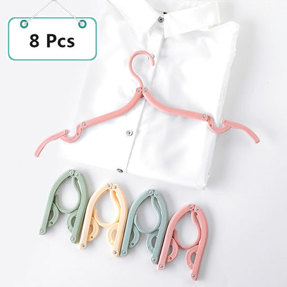 Collapsible Travel Clothes Hangers (Set of 8) by HitMyNeed
