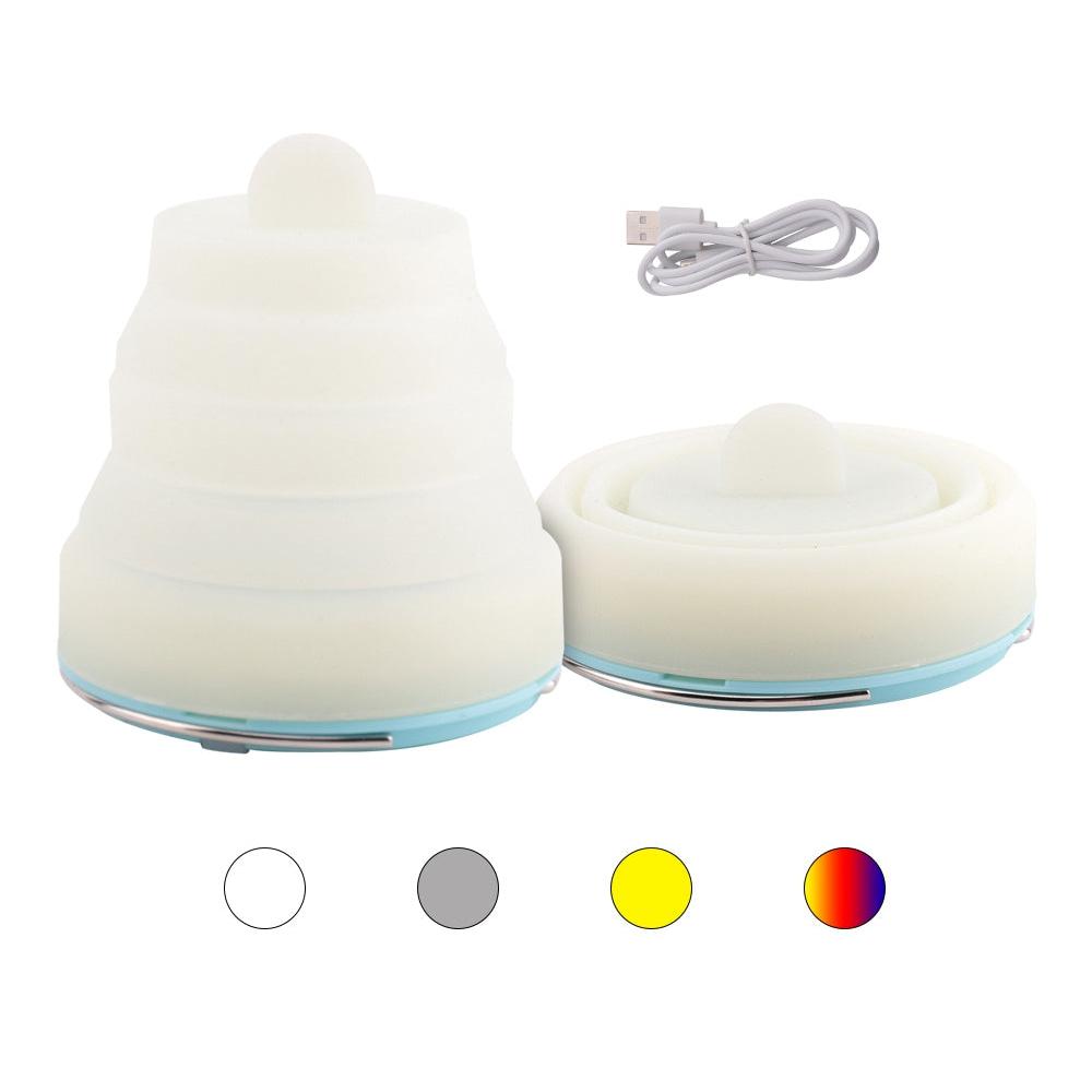 Collapsible USB Rechargeable LED Camping Lantern by HitMyNeed