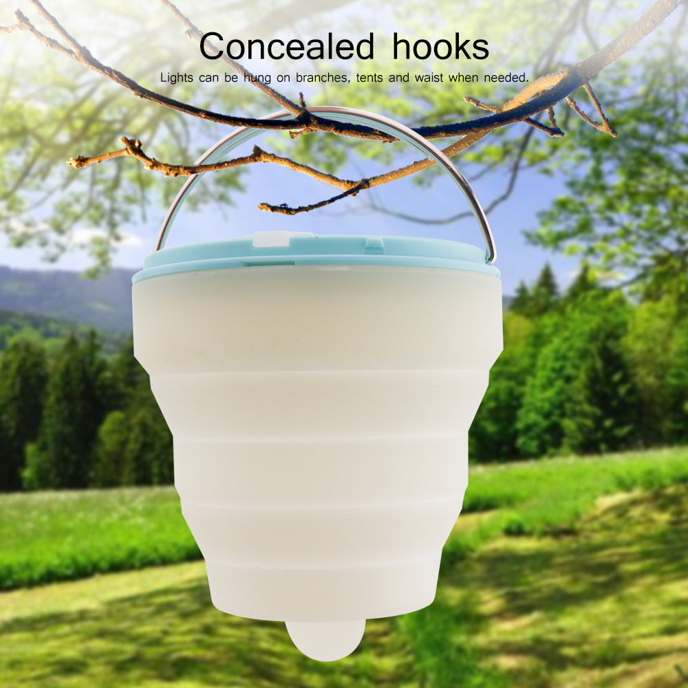 Collapsible USB Rechargeable LED Camping Lantern by HitMyNeed