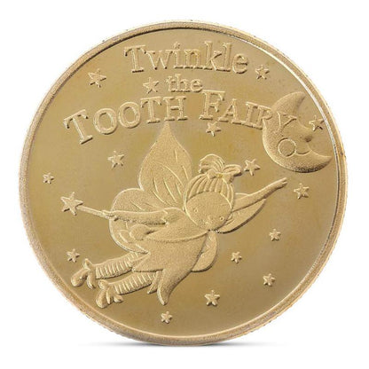 Collectible Metal Tooth Fairy Coin for Kids by HitMyNeed