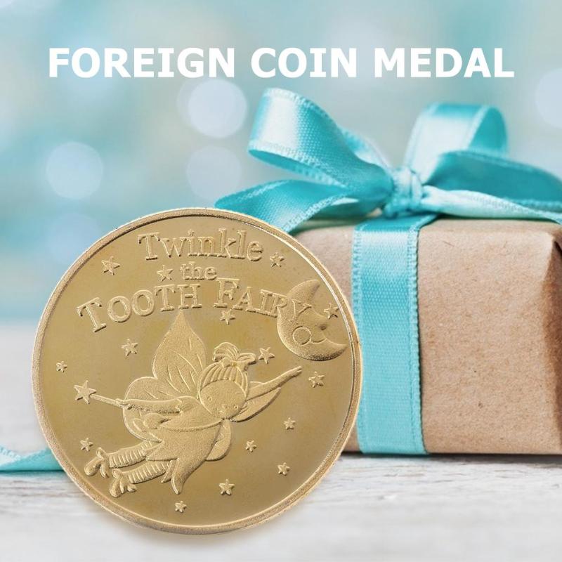 Collectible Metal Tooth Fairy Coin for Kids by HitMyNeed