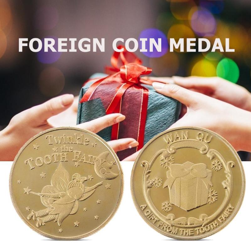 Collectible Metal Tooth Fairy Coin for Kids by HitMyNeed