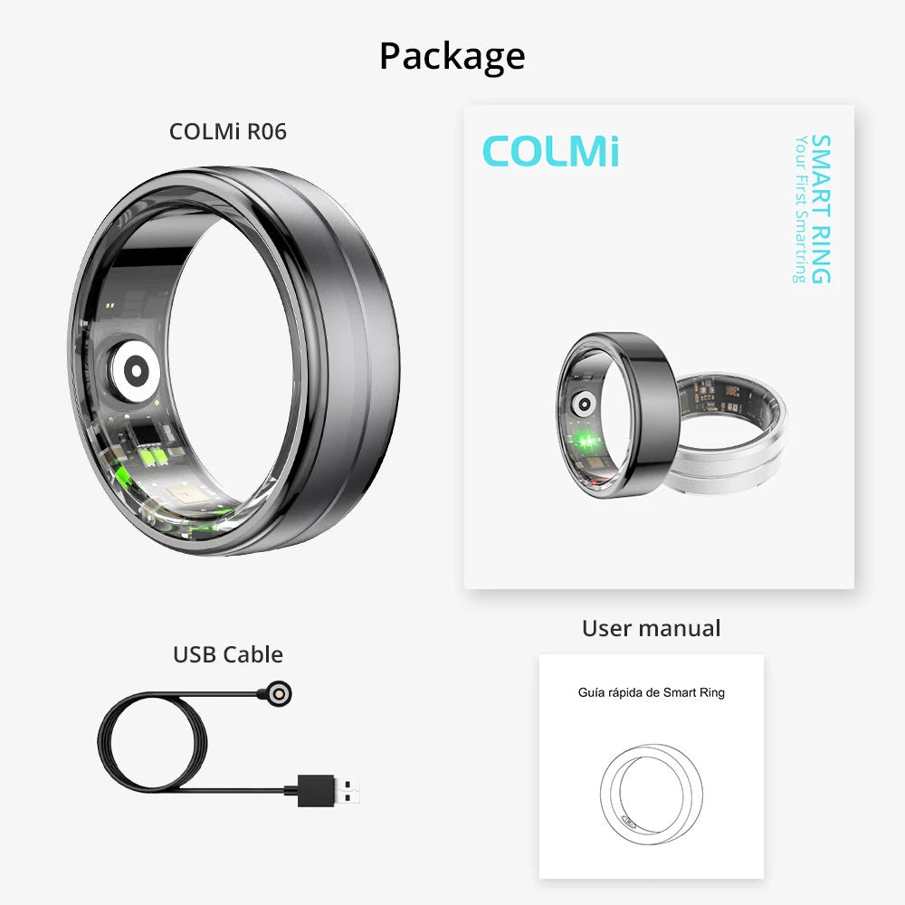 COLMI R06 Smart Ring Heart & SpO₂ Fitness Tracker by HitMyNeed