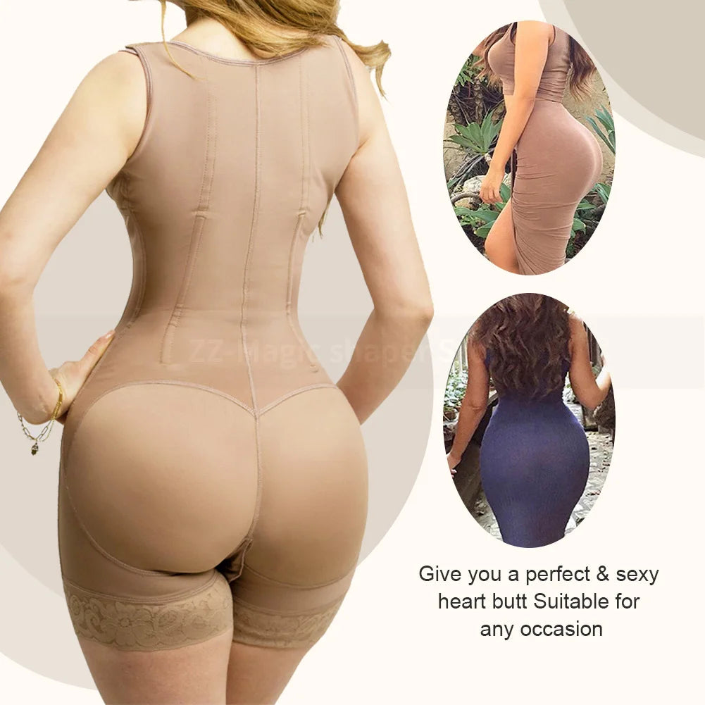 Colombian BBL Post-Surgery Body Shaper Bodysuit by HitMyNeed