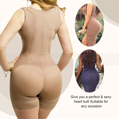 Colombian BBL Post-Surgery Body Shaper Bodysuit by HitMyNeed