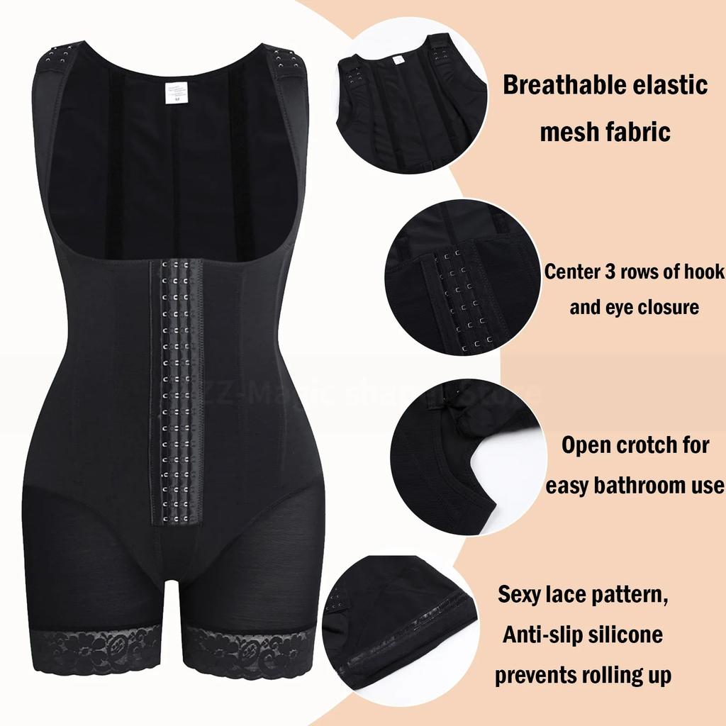 Colombian BBL Post-Surgery Body Shaper Bodysuit by HitMyNeed