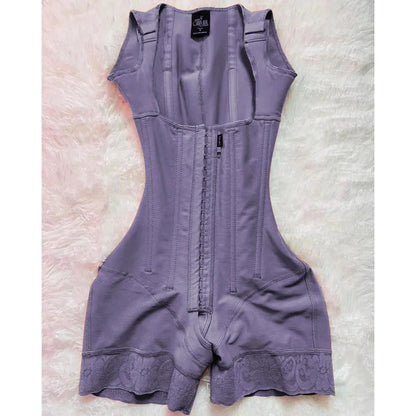 Colombian BBL Post-Surgery Body Shaper Bodysuit lavender l by HitMyNeed