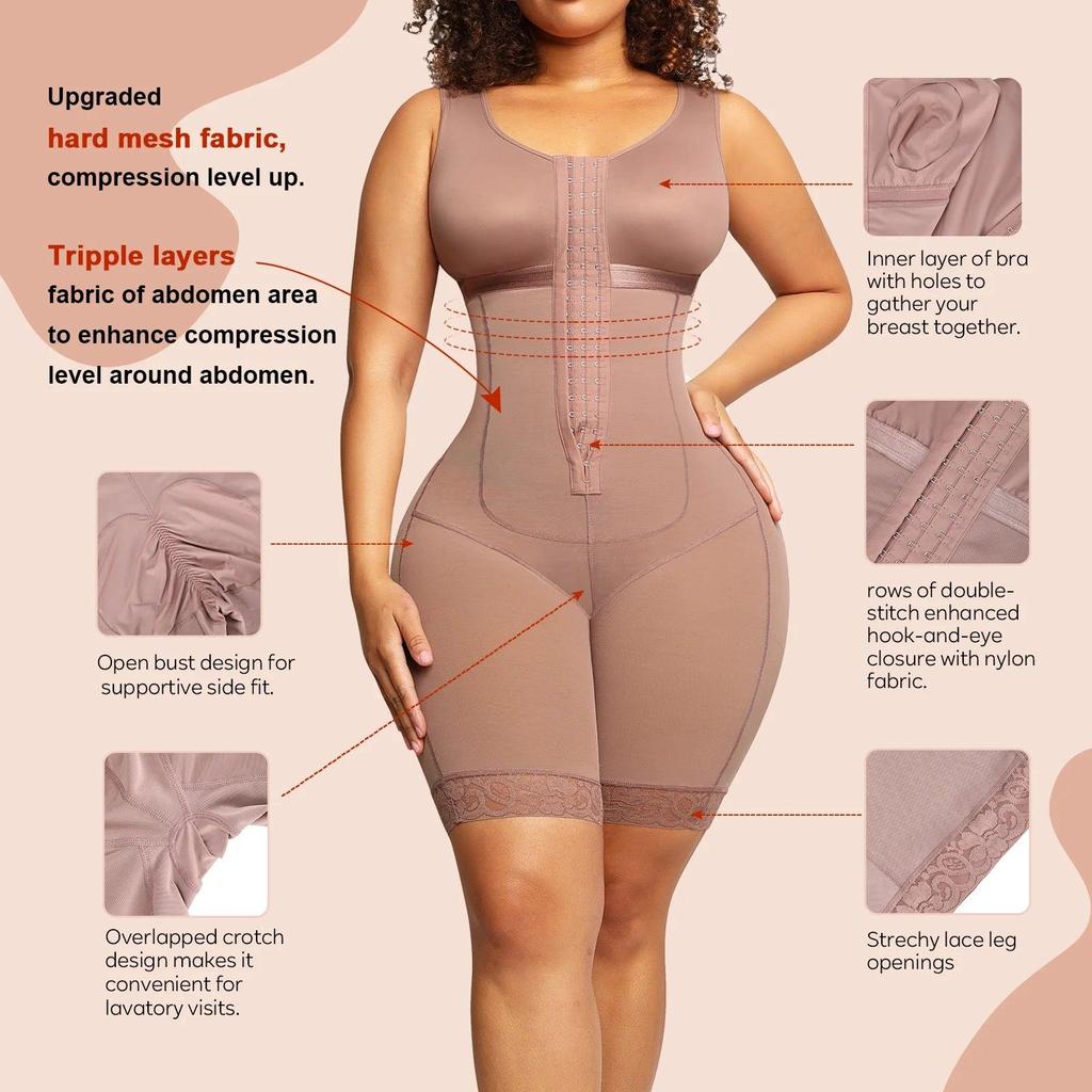 Colombianas Postpartum & BBL Stage 1-2 Shaper Bodysuit by HitMyNeed
