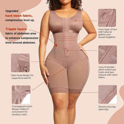 Colombianas Postpartum & BBL Stage 1-2 Shaper Bodysuit by HitMyNeed