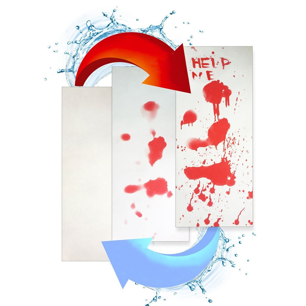 Color-Changing Bloody Bathroom Rug Mat by HitMyNeed