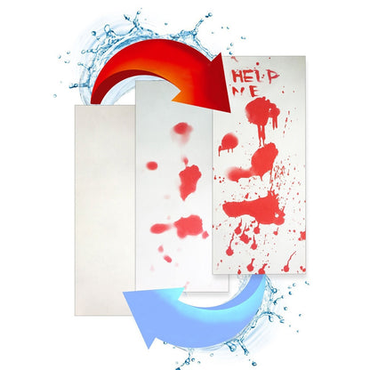 Color-Changing Bloody Bathroom Rug Mat by HitMyNeed