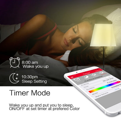 Color Changing Dimmable LED Smart Bulb, 5W RGB by HitMyNeed