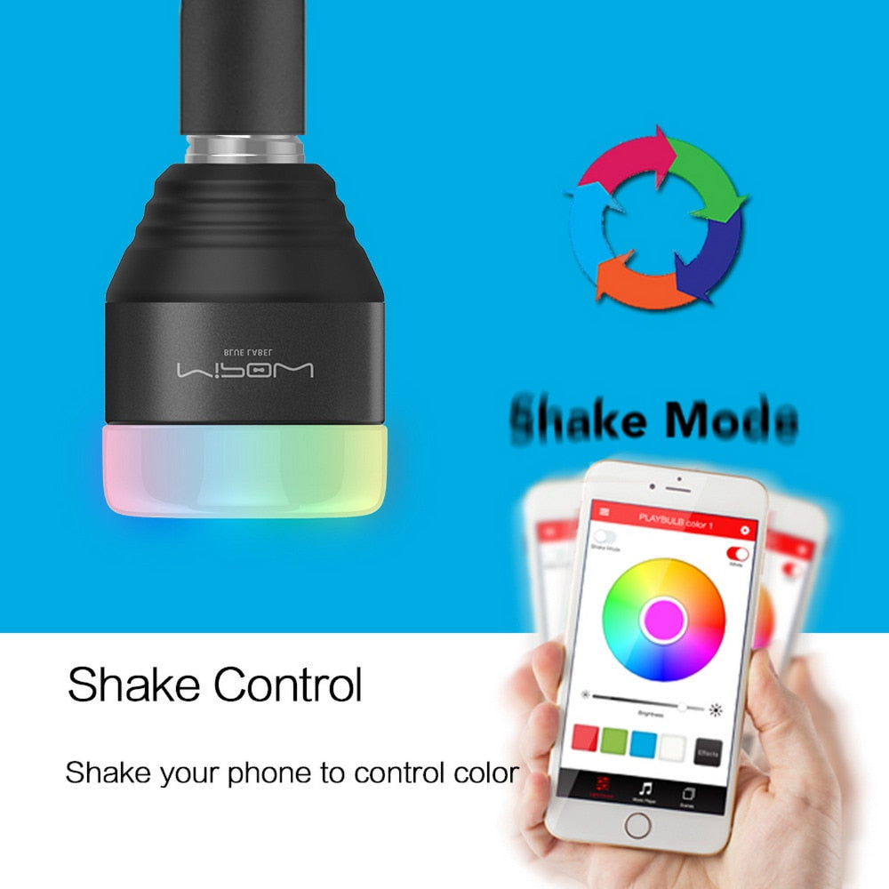 Color Changing Dimmable LED Smart Bulb, 5W RGB by HitMyNeed