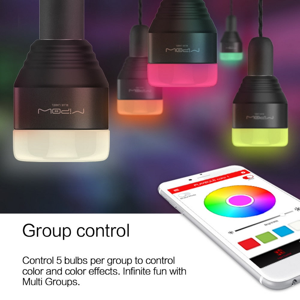 Color Changing Dimmable LED Smart Bulb, 5W RGB by HitMyNeed