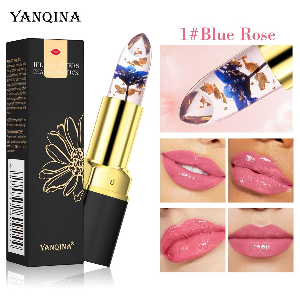 Color-Changing Long-Wear Waterproof Lipstick 01-blue by HitMyNeed