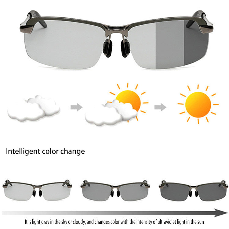 Color Changing Polarized Night Driving Sunglasses by HitMyNeed