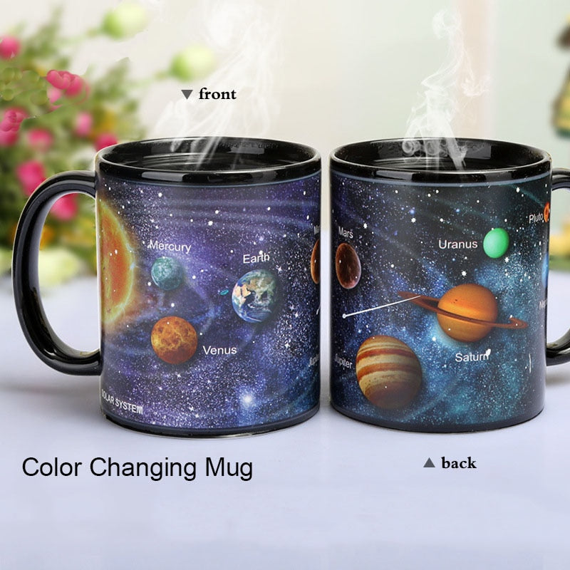 Color Changing Solar System Mug 385ml by HitMyNeed