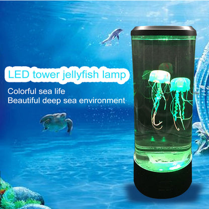 Color Changing USB LED Jellyfish Lamp Night Light by HitMyNeed