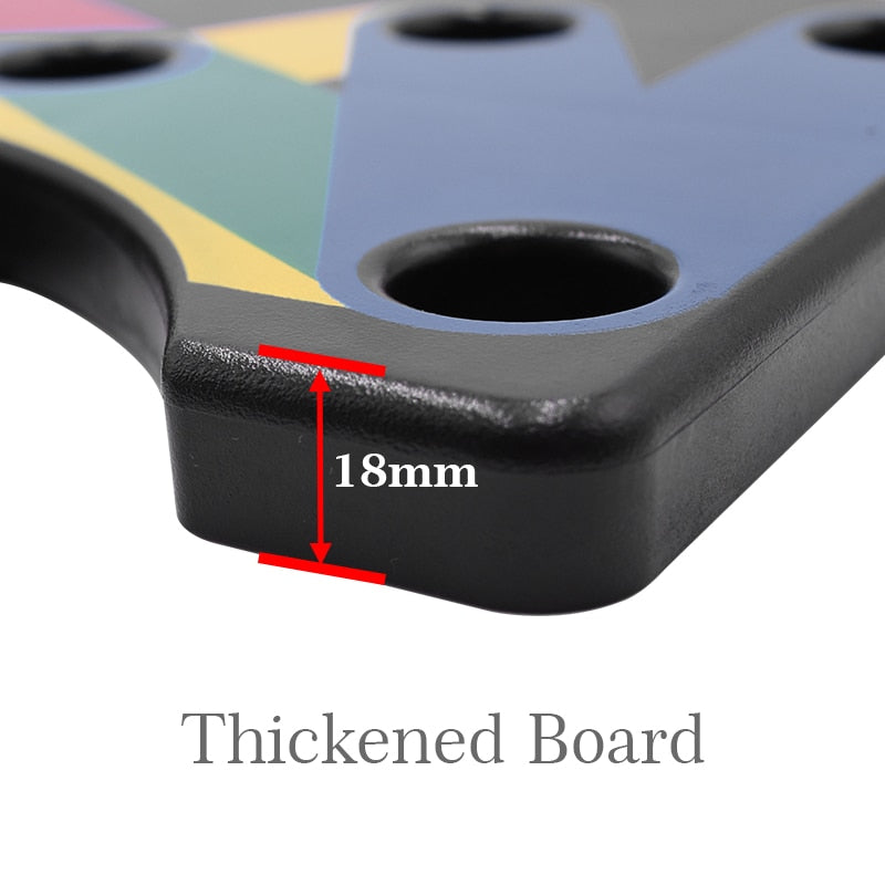 Color-Coded Push Up Bars Workout Board by HitMyNeed