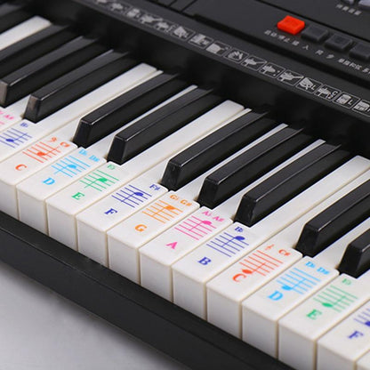Color Piano Note Stickers for Keyboard Learning by HitMyNeed