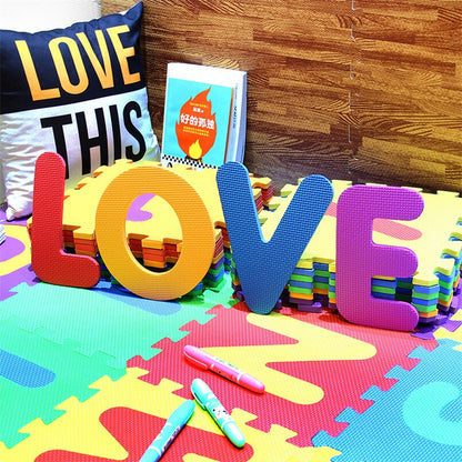 Colorful Alphabet EVA Puzzle Mat - 26 Interlocking Tiles by HitMyNeed