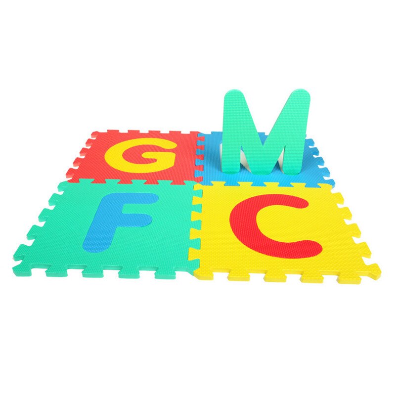 Colorful Alphabet EVA Puzzle Mat - 26 Interlocking Tiles by HitMyNeed
